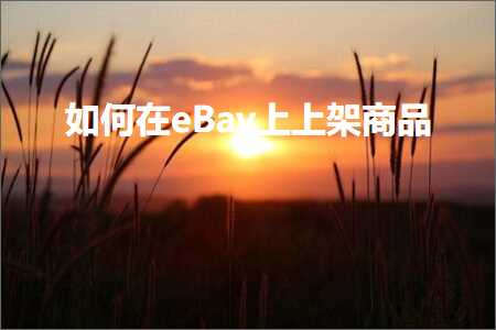 璺ㄥ鐢靛晢鐭ヨ瘑:濡備綍鍦╡Bay涓婁笂鏋跺晢鍝? width=